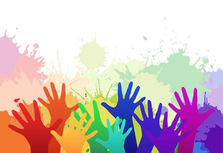 53533358-multicolored-rainbow-children-s-hands-on-background-of-watercolor-splashes-vector-element-for-your-c